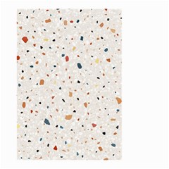 Terrazzo Natural Stone Pattern Art Small Garden Flag (two Sides) by pakminggu