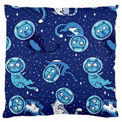 Cat Spacesuit Space Suit Astronauts Standard Premium Plush Fleece Cushion Case (one Side) by pakminggu