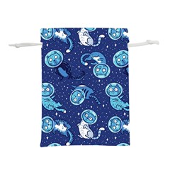 Cat Spacesuit Space Suit Astronauts Lightweight Drawstring Pouch (m) by pakminggu