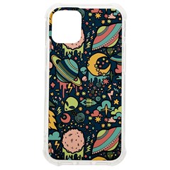 Alien Ocket Space Aesthetic Pattern Iphone 12 Mini Tpu Uv Print Case	 by pakminggu