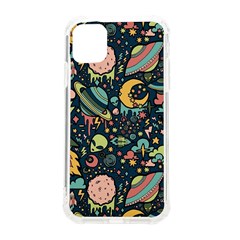 Alien Ocket Space Aesthetic Pattern Iphone 11 Tpu Uv Print Case by pakminggu