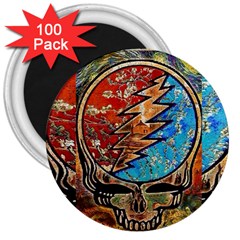 Grateful Dead Rock Band 3  Magnets (100 Pack)