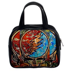 Grateful Dead Rock Band Classic Handbag (two Sides) by Cowasu