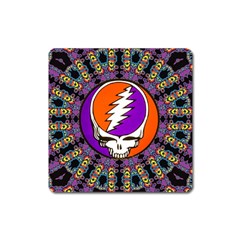 Gratefuldead Grateful Dead Pattern Square Magnet