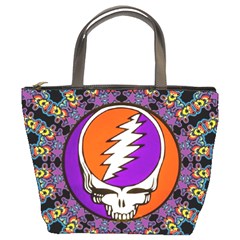 Gratefuldead Grateful Dead Pattern Bucket Bag by Cowasu