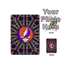 Gratefuldead Grateful Dead Pattern Playing Cards 54 Designs (mini) by Cowasu