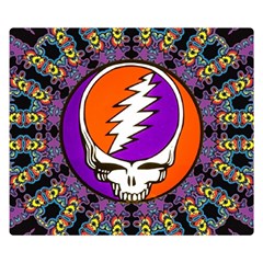 Gratefuldead Grateful Dead Pattern Premium Plush Fleece Blanket (small) by Cowasu