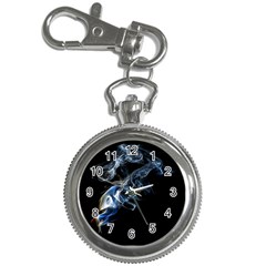 Smoke-flame-dynamic-wave-motion Key Chain Watches by Cowasu