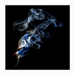 Smoke-flame-dynamic-wave-motion Medium Glasses Cloth (2 Sides) by Cowasu