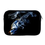 Smoke-flame-dynamic-wave-motion Apple MacBook Pro 17  Zipper Case Front