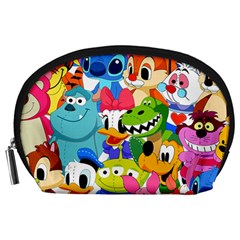 Illustration Cartoon Character Animal Cute Accessory Pouch (large) by Cowasu