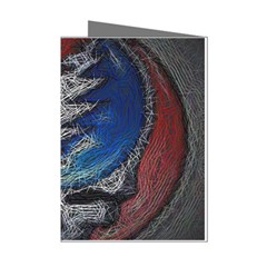 Grateful Dead Logo Mini Greeting Cards (pkg Of 8) by Cowasu