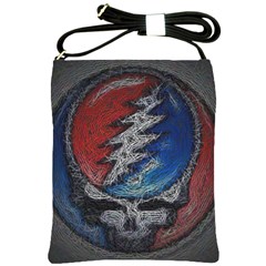 Grateful Dead Logo Shoulder Sling Bag by Cowasu