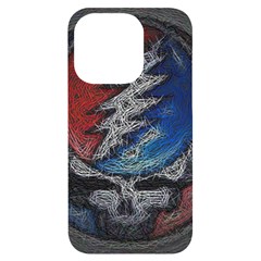 Grateful Dead Logo Iphone 14 Pro Black Uv Print Case by Cowasu