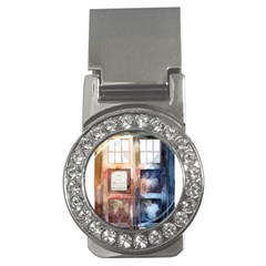 Tardis Doctor Who Transparent Money Clips (cz) 