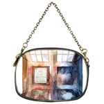 Tardis Doctor Who Transparent Chain Purse (One Side) Front