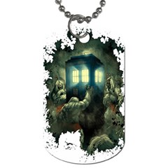 Time Machine Doctor Who Dog Tag (one Side)