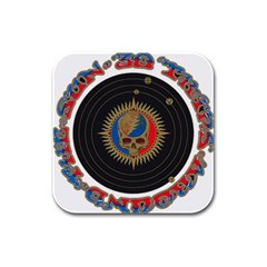 The Grateful Dead Rubber Square Coaster (4 Pack)