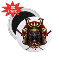 Samurai Katana Warrior 2 25  Magnets (100 Pack) 