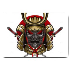 Samurai Katana Warrior Large Doormat