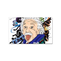 Albert Einstein Physicist Sticker Rectangular (10 Pack) by Cowasu