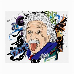 Albert Einstein Physicist Small Glasses Cloth (2 Sides)