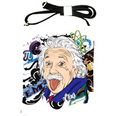 Albert Einstein Physicist Shoulder Sling Bag by Cowasu