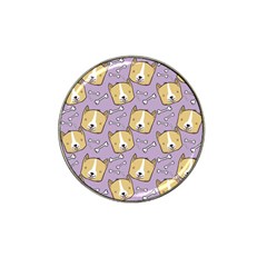 Corgi Pattern Hat Clip Ball Marker (10 Pack)