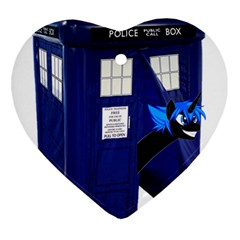 Tardis-doctor-who Ornament (heart)