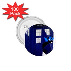 Tardis-doctor-who 1 75  Buttons (100 Pack) 