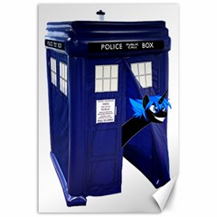 Tardis-doctor-who Canvas 24  X 36 