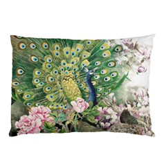 Peafowl Peacock Feather-beautiful Pillow Case (two Sides) by Cowasu