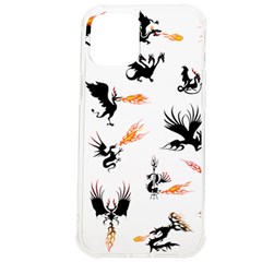 Dragon-phoenix-fire-bird-ancient Iphone 12 Pro Max Tpu Uv Print Case by Cowasu