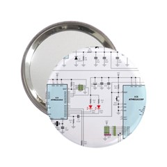 Circuits-electronics-atmel 2 25  Handbag Mirrors