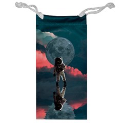 Astronaut-moon-space-nasa-planet Jewelry Bag