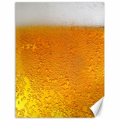 Beer Bubbles Pattern Canvas 12  X 16 