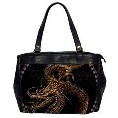 Fantasy Dragon Pentagram Oversize Office Handbag by Cowasu