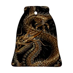 Fantasy Dragon Pentagram Ornament (bell) by Cowasu