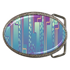 Non-seamless-pattern-background Belt Buckles