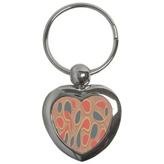 Background-abstract-non-seamless Key Chain (heart)