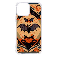 Bat Pattern Iphone 13 Pro Max Tpu Uv Print Case by Valentinaart