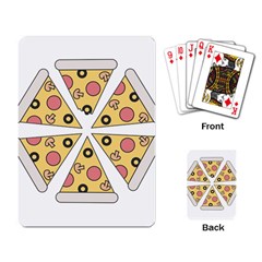 Pizza-slice-food-italian Playing Cards Single Design (rectangle)