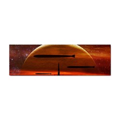 Science-fiction-digital-illustration Sticker (bumper) by Cowasu