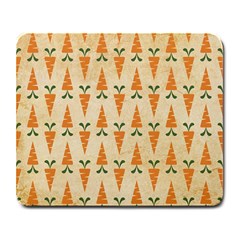 Patter-carrot-pattern-carrot-print Large Mousepad