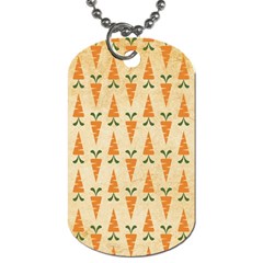 Patter-carrot-pattern-carrot-print Dog Tag (One Side)