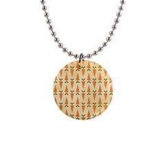 Patter-carrot-pattern-carrot-print 1  Button Necklace