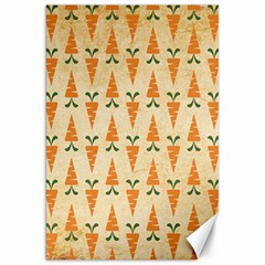 Patter-carrot-pattern-carrot-print Canvas 20  x 30 