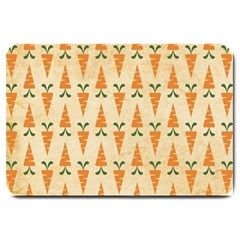 Patter-carrot-pattern-carrot-print Large Doormat