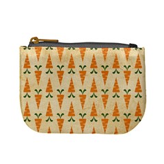 Patter-carrot-pattern-carrot-print Mini Coin Purse