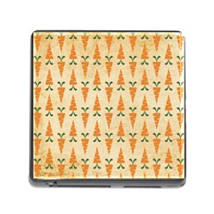 Patter-carrot-pattern-carrot-print Memory Card Reader (Square 5 Slot)